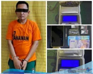 Simpan Narkoba Di Kamar Mandi, Pelaku Dijebloskan Polisi ke Penjara